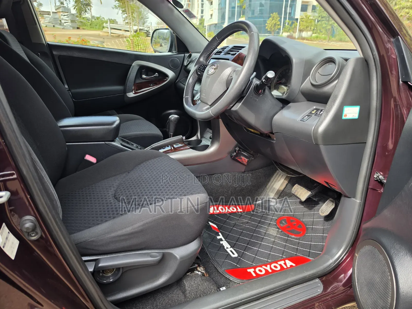 Toyota Vanguard 2011 Maroon