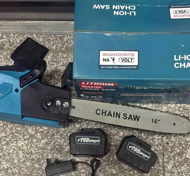 New Brand Makita 16" Chainsaw /198v Makita Cordless Chain Saw Machine