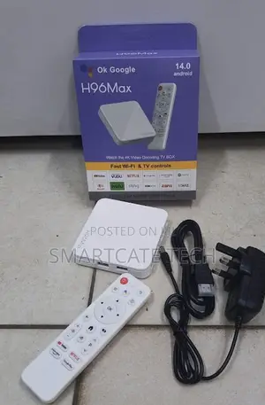 H96 Max M2 Android 14 Smart TV Box 2GB+16GB – 4K Ultra HD