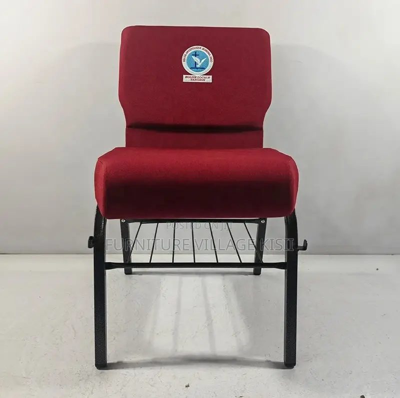 Conference Chair; Fabric Armless Stackable Meeting Rooms Chair