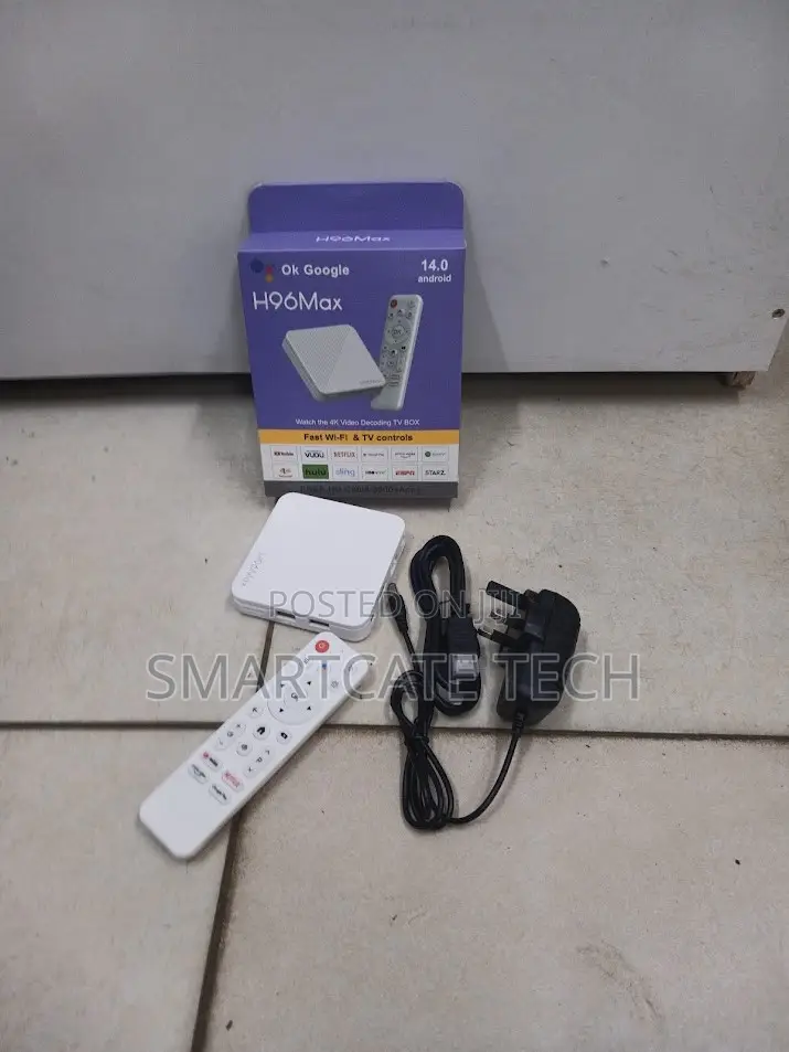 H96 Max Android 14 TV Box 2GB 16GB – Smart TV Upgrade & 4K