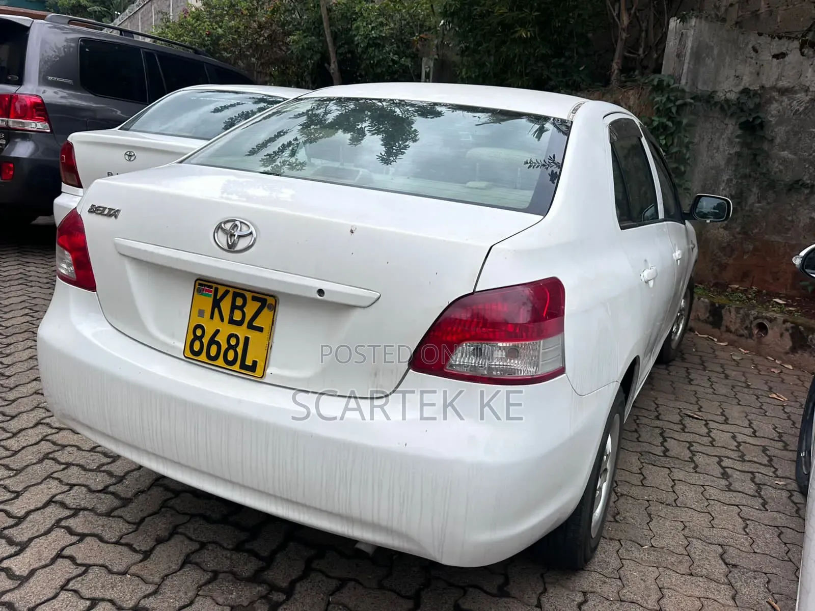 Toyota Belta 2007 White