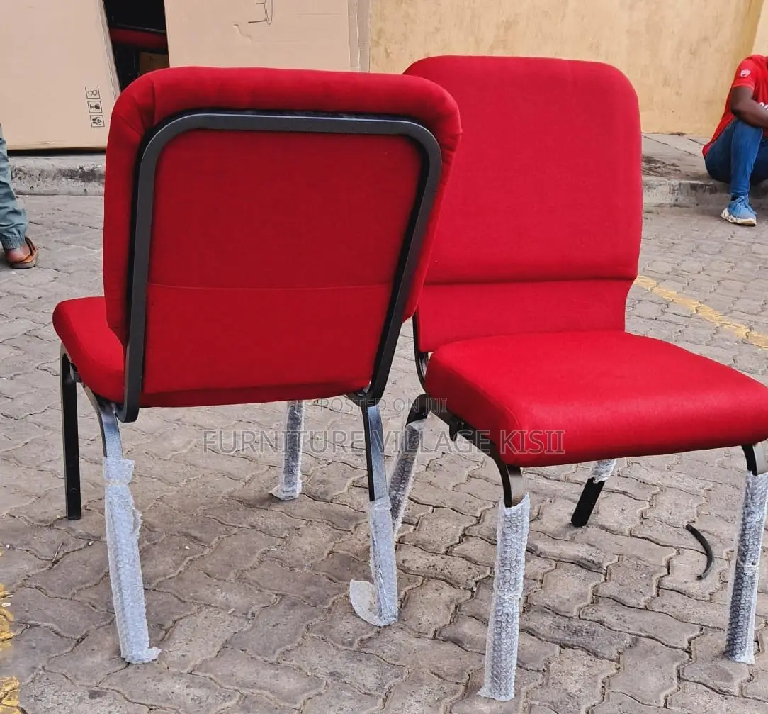 Conference Chair; Fabric Armless Stackable Meeting Rooms Chair