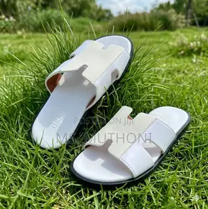 🖤🤍 Quality Gents Hermes Slides  Size 39-45