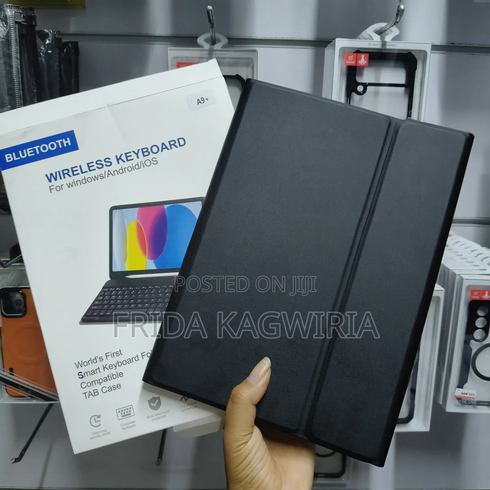 Samsung Tab A11 Plus Smart Keyboard Case/ Keyboard Case for Tab A11+)