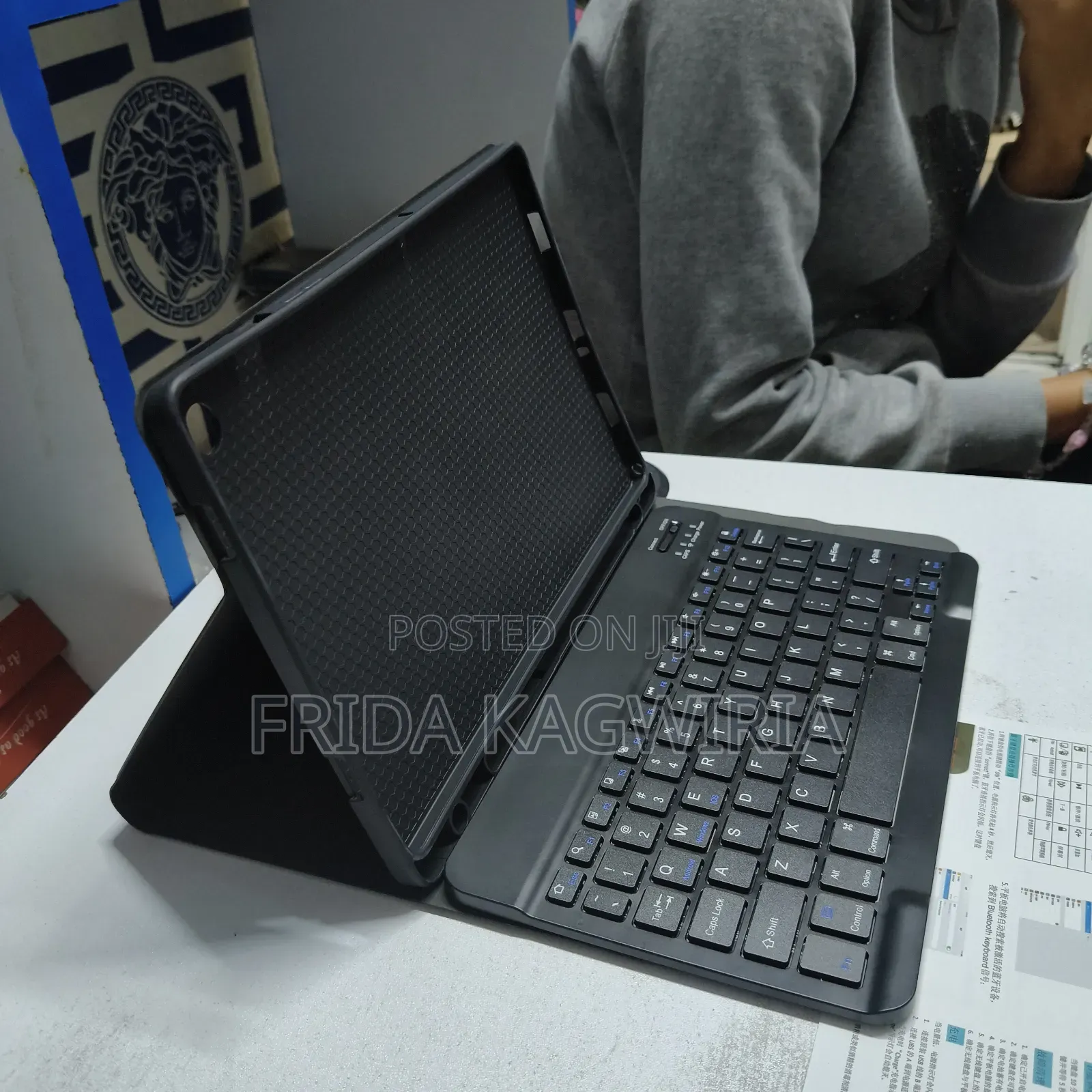 Samsung Tab A11 Plus Smart Keyboard Case/ Keyboard Case for Tab A11+)