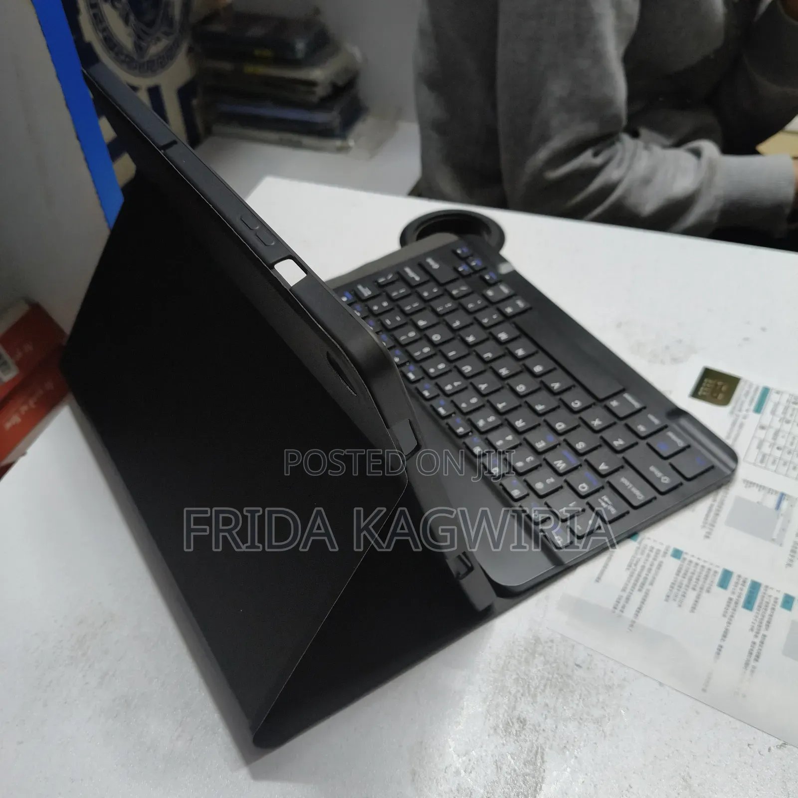 Samsung Tab A11 Plus Smart Keyboard Case/ Keyboard Case for Tab A11+)