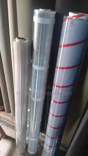 Clear / Transparent Waterproof Tarpaulin.