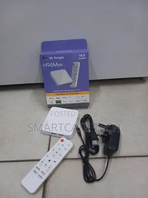 H96 Max Android 14 TV Box 2GB+16GB – 4K Smart TV & WiFi 6