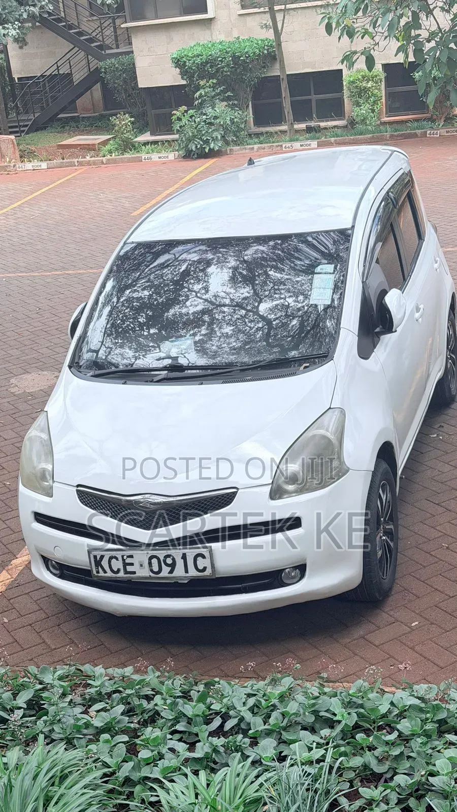 Toyota Ractis 2008 White
