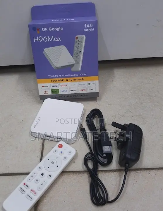 H96 Max M2 Plus Android 14 Smart TV Box – 2GB RAM 16GB ROM