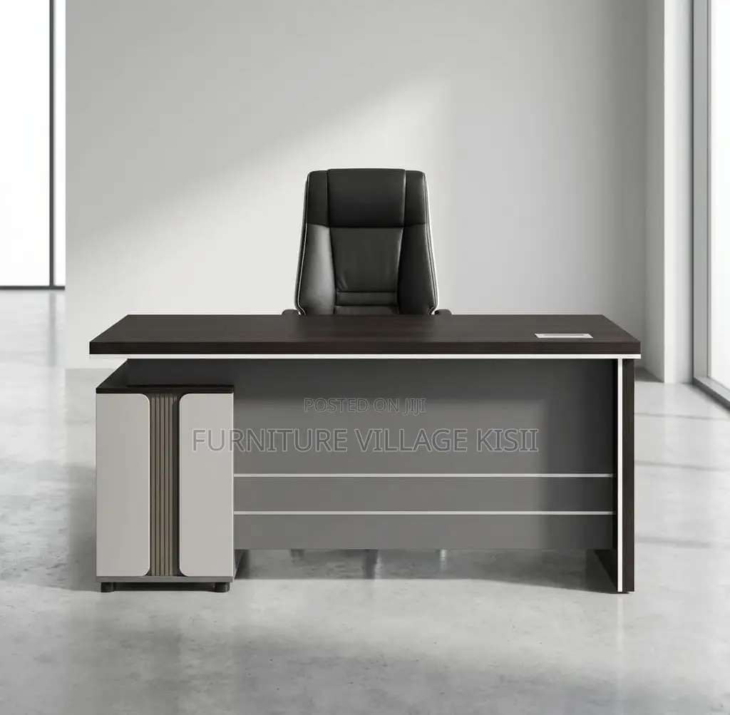 Office Desk; 1.2M Executive Dark Desk.