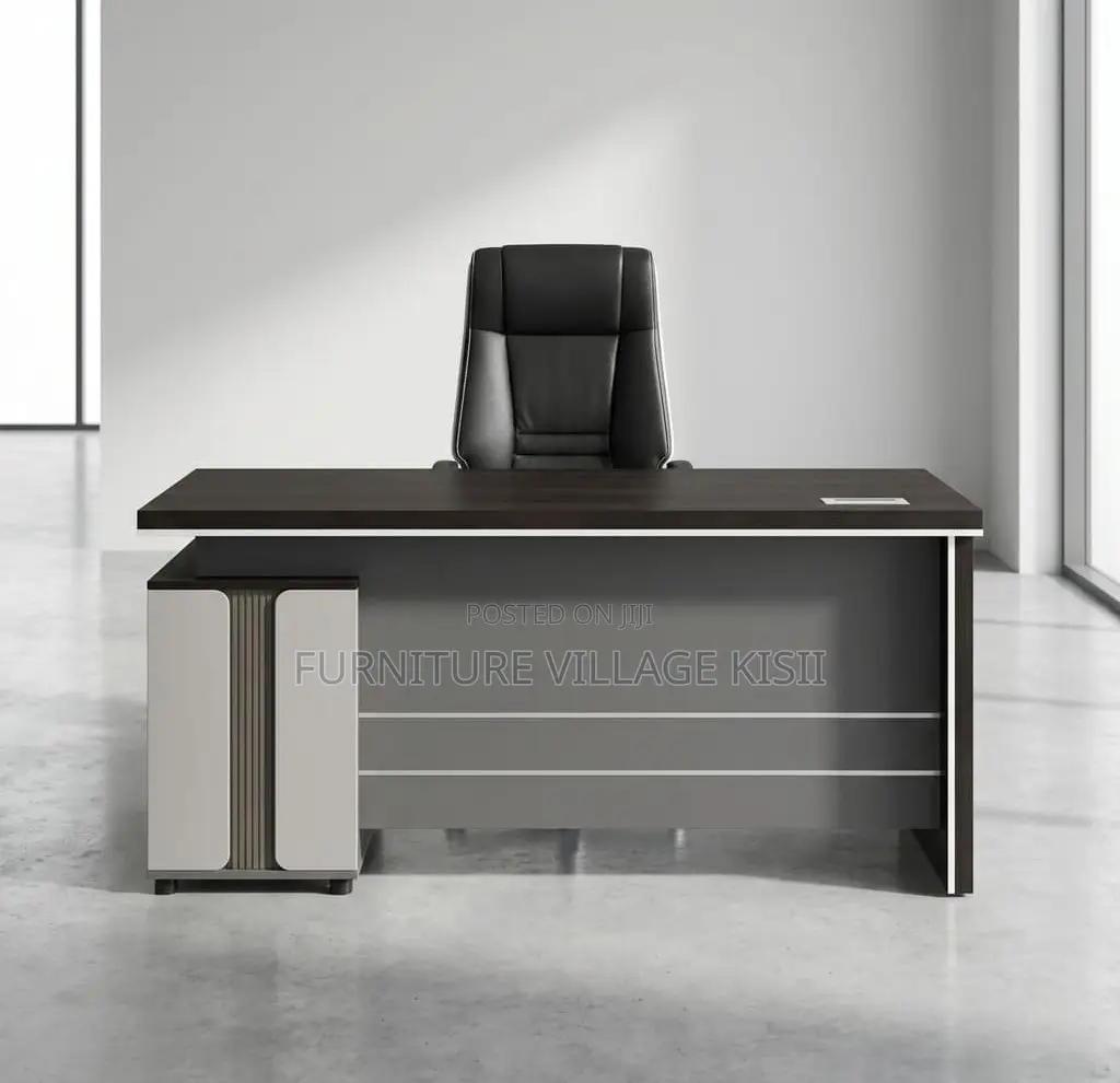 Office Desk; 1.2M Executive Dark Desk.