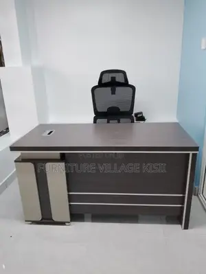 Office Desk; 1.2M Executive Dark Desk.