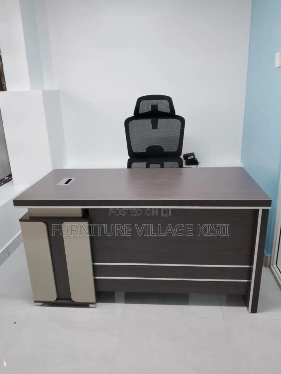 Office Desk; 1.2M Executive Dark Desk.