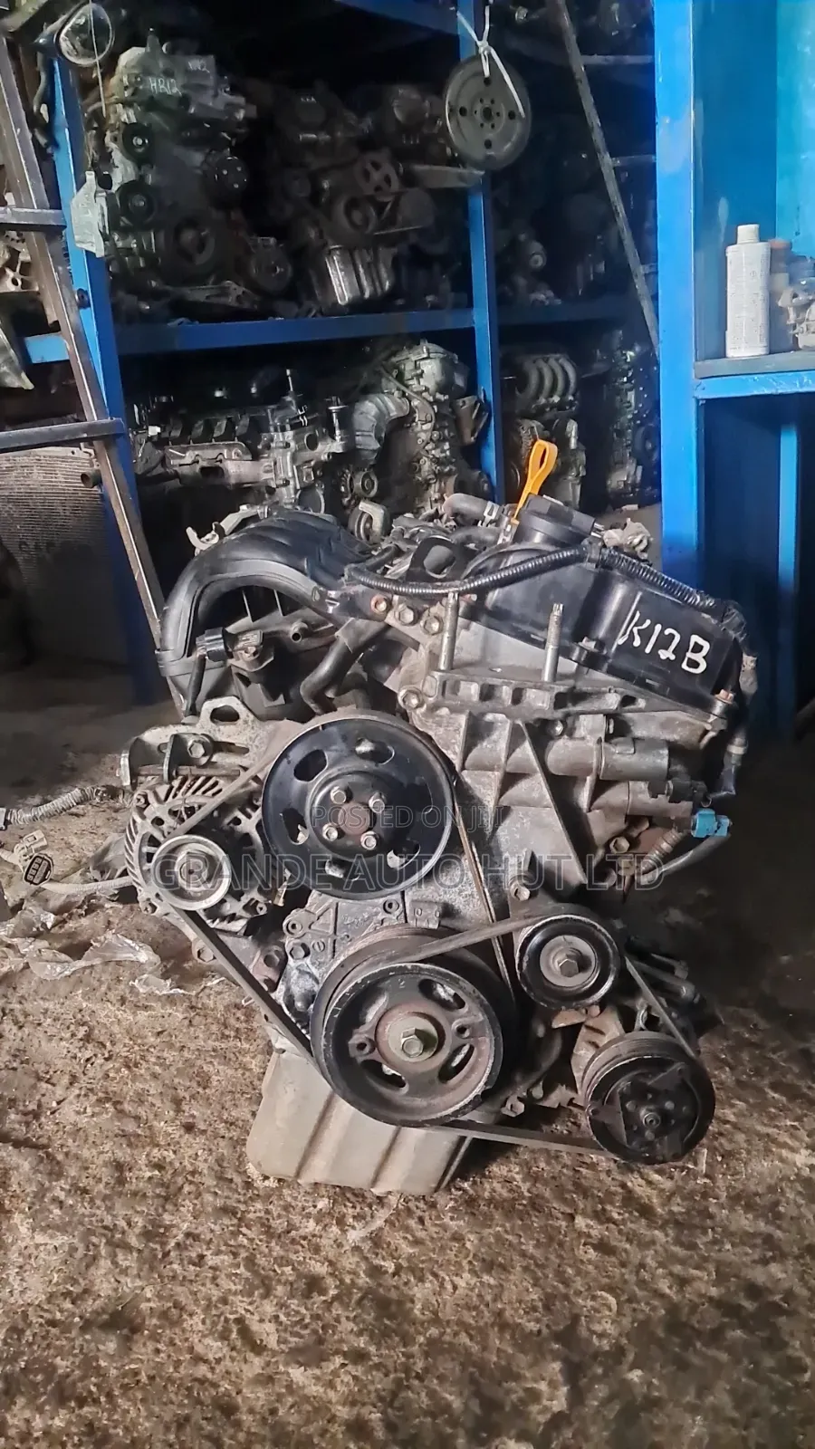 Suzuki K12b Engine,swift,solio