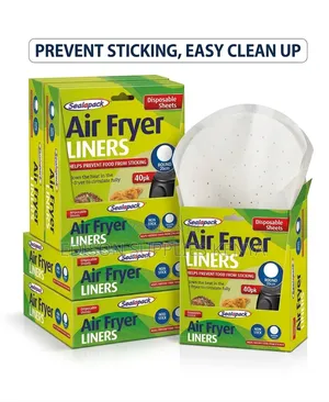 Air Fryer Liner Round 40 Packets 20CM - Disposable