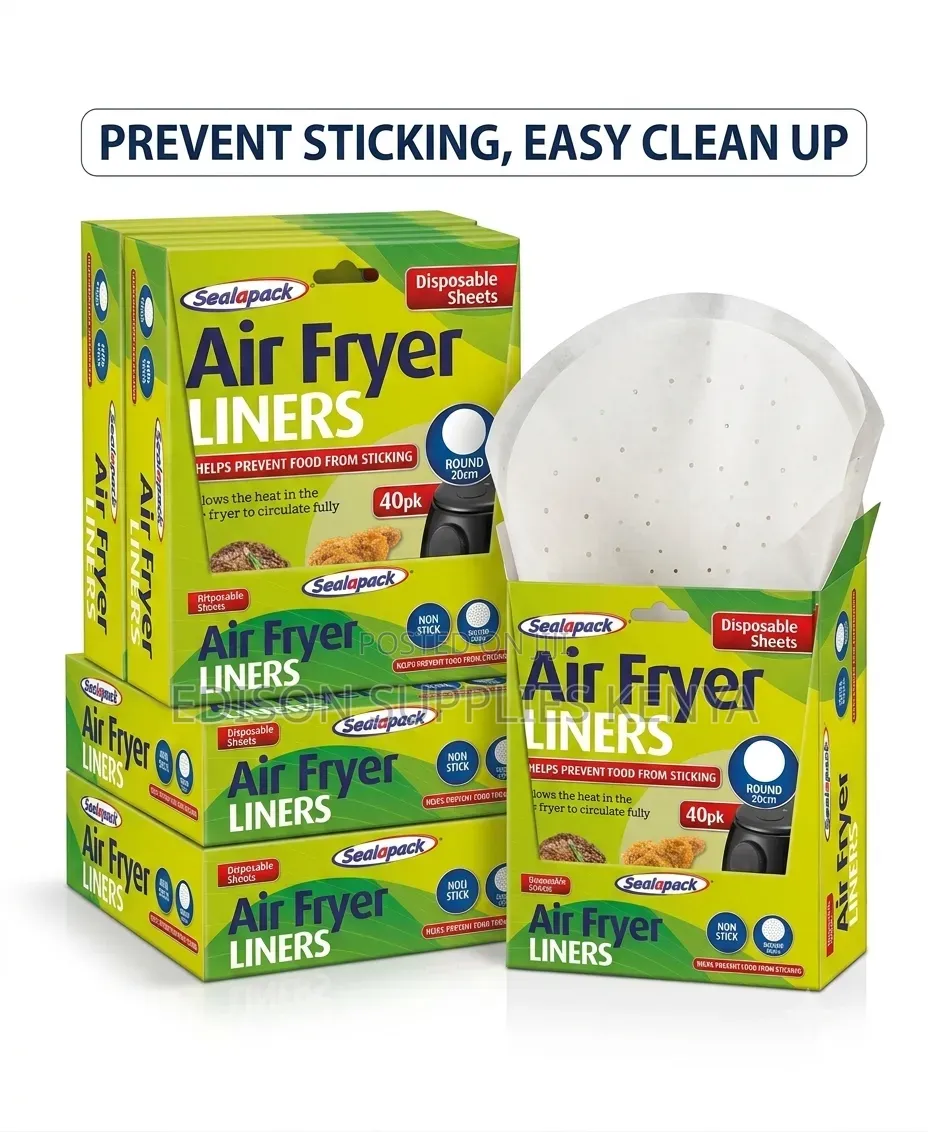 Air Fryer Liner Round 40 Packets 20CM - Disposable