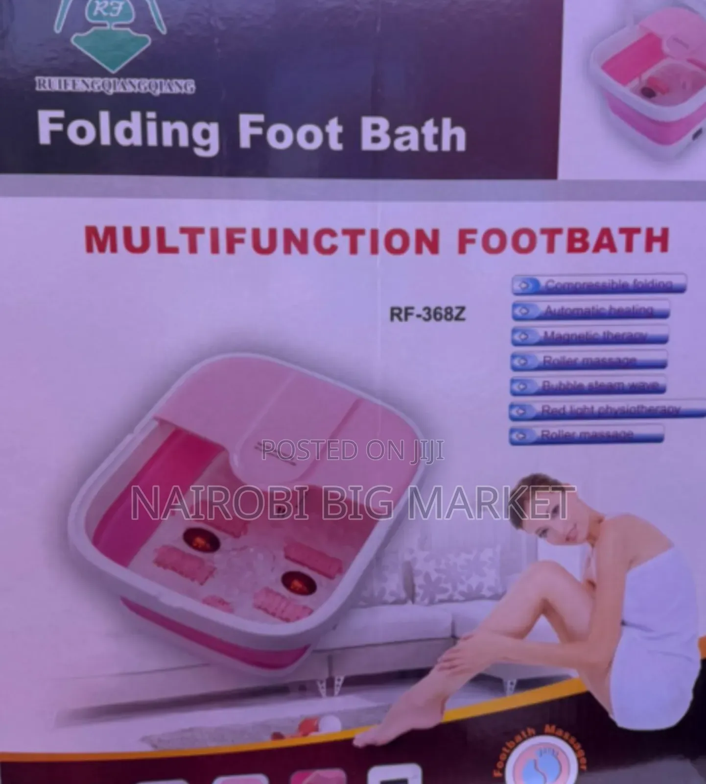 Multifunctional Foldable Foot Bath Massager