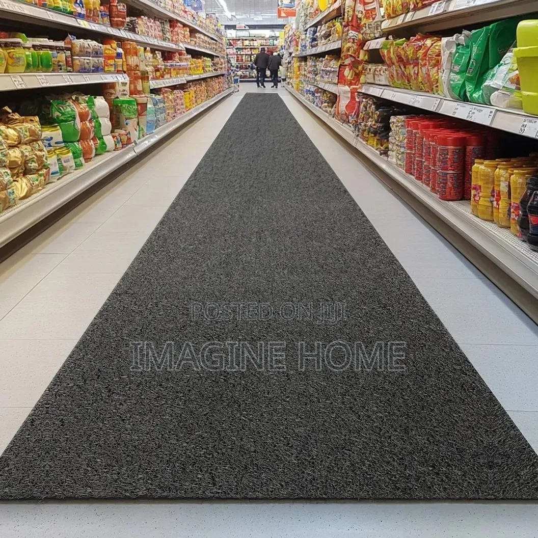 Grey Color PVC Spaghetti Color Floor Mat