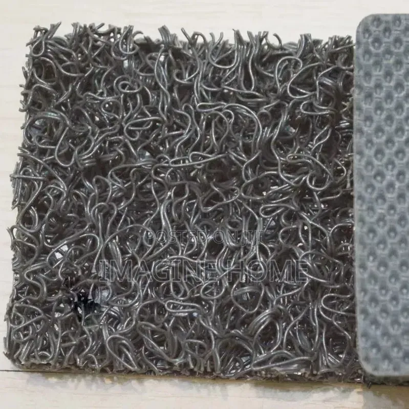 Grey Color PVC Spaghetti Color Floor Mat