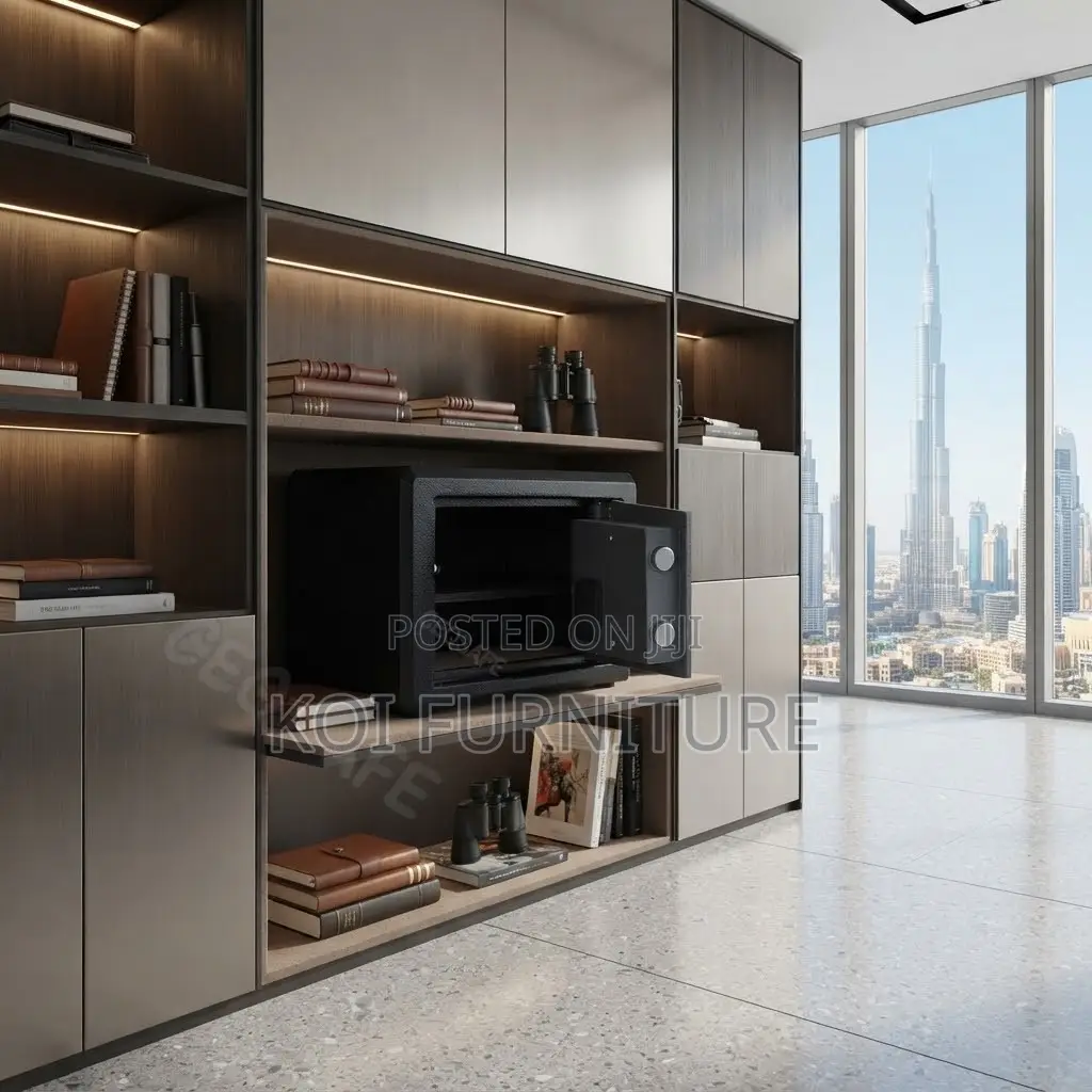 Office Safes; Digital Metallic 28KGS Fireproof Coded Safes
