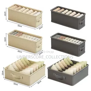 *3pc Set Wardrobe  Storage Box Bra Drawer Wardrobe Storage Pants