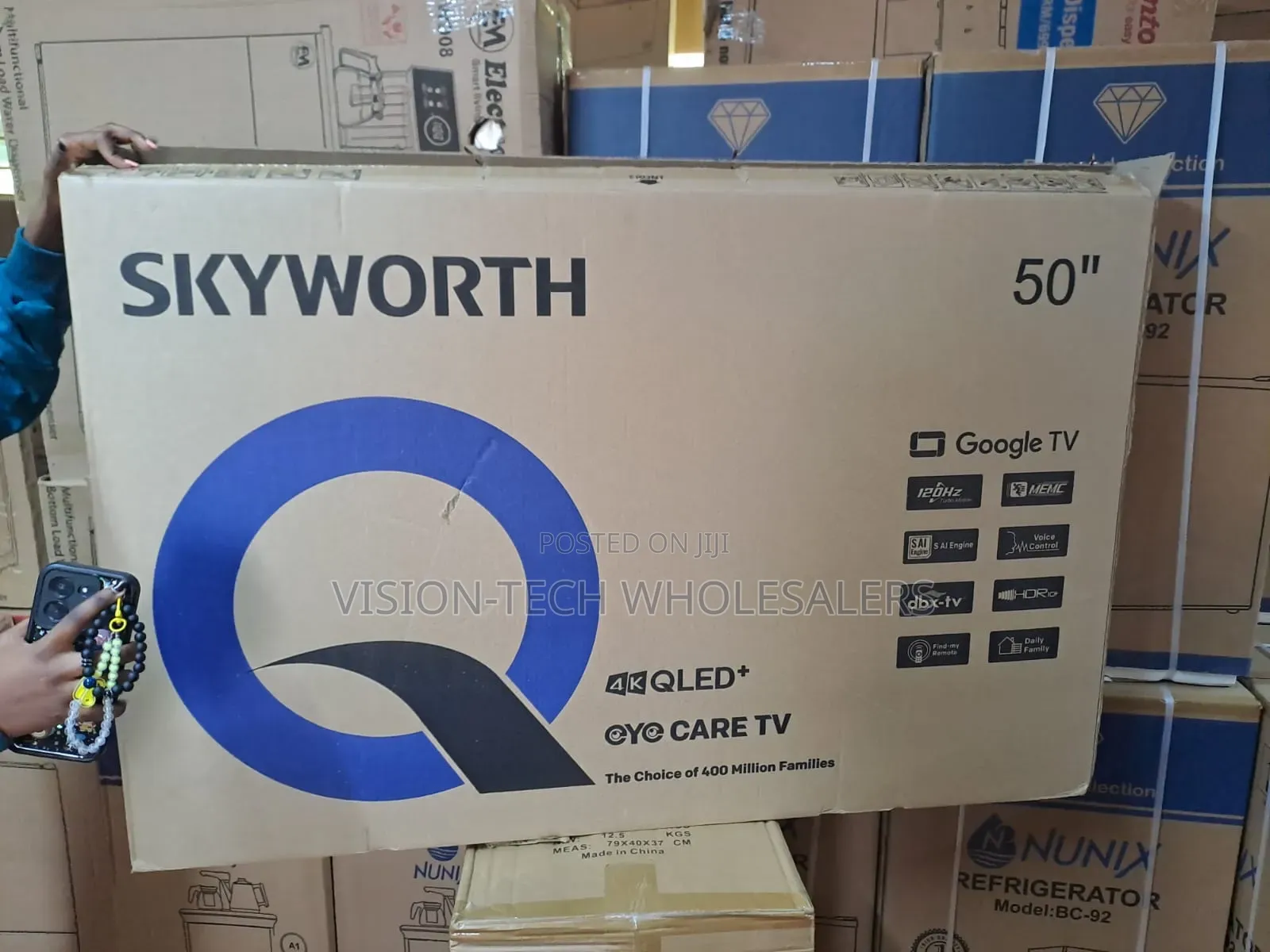 Skyworth QLED  4K UHD Google TV With Voice Control