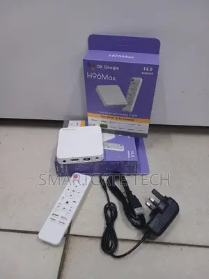 H96 Max Smart Android TV Box 2gb/16gb –Android 14, 4K & Voice Control