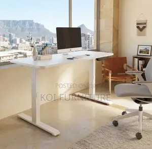 Office Desk; 1800MM Electric Ergonomic Digital Desk With Power Button