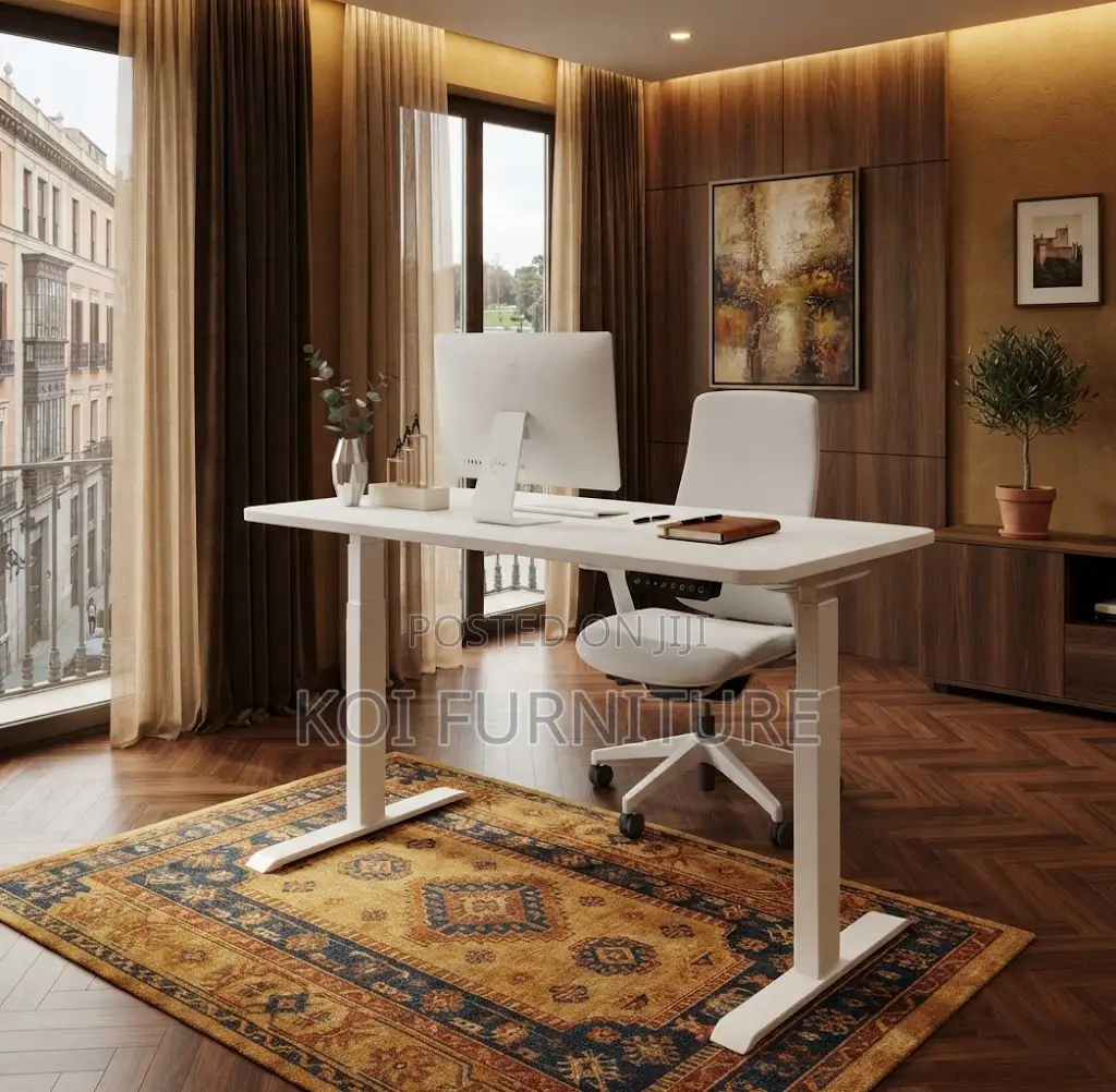 Office Desk; 1800MM Electric Ergonomic Digital Desk With Power Button