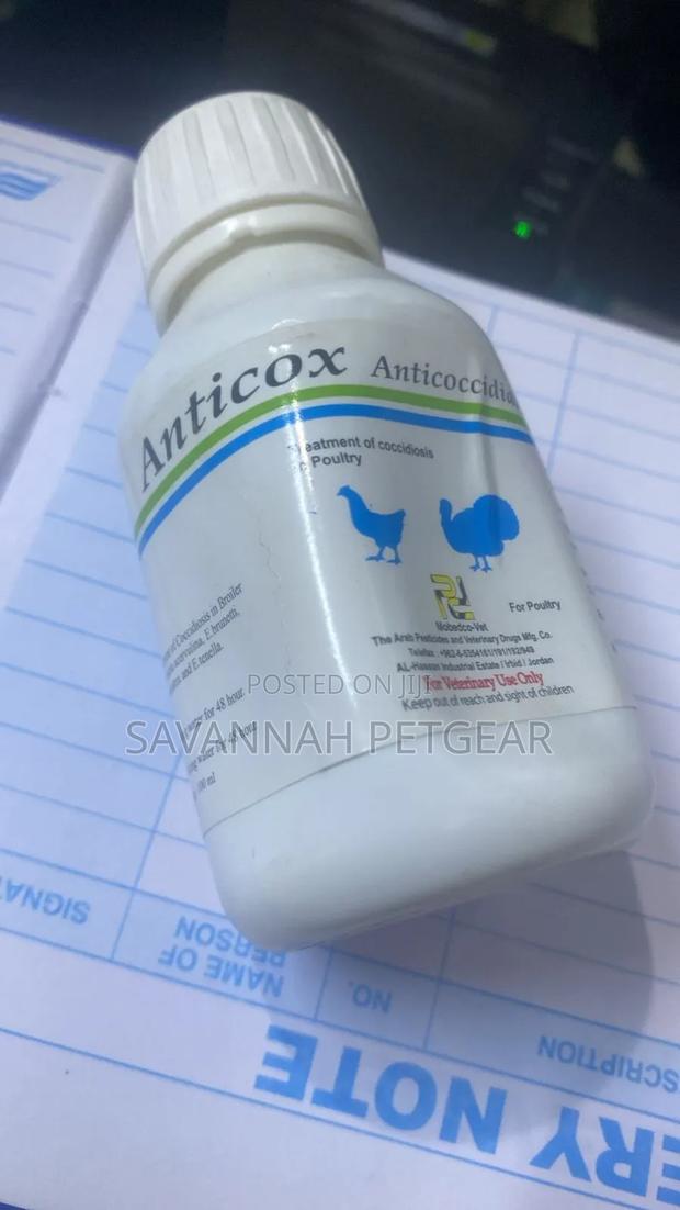 Anticox Anticoccidial Oral Solution Treat/Prevent Poultry Coccidiosis