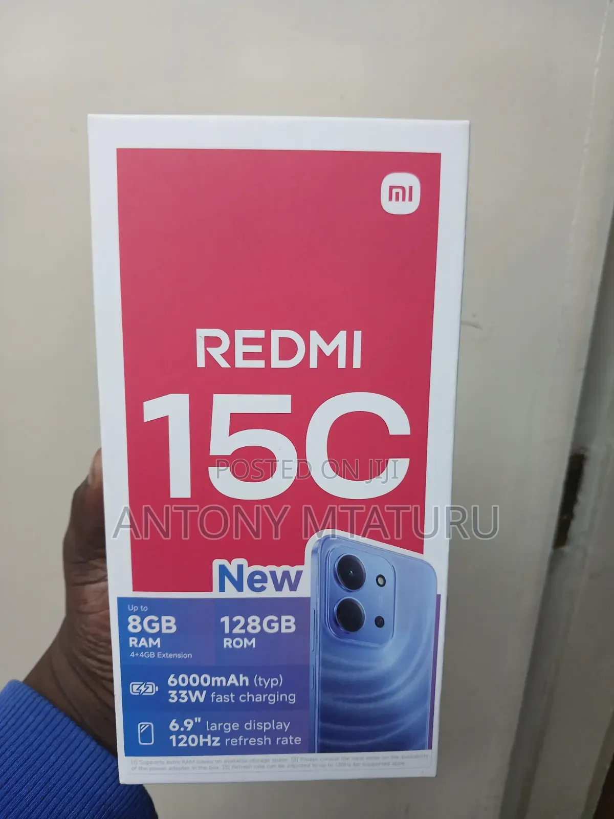 New Xiaomi Redmi 15C 4G 128 GB