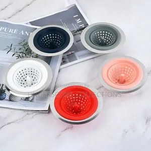 *Silicone Bathroom Sink Drains Bathtub Plugs Strainers Sewer