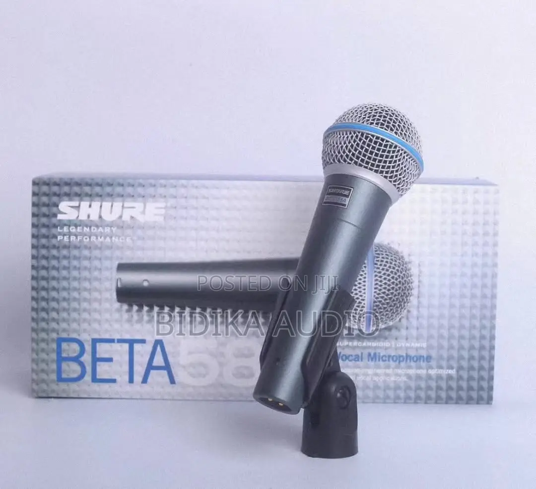 Shure BETA 58A Legendary Professional High-Output Live Sound Mic