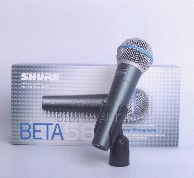 Shure BETA 58A Legendary Professional High-Output Live Sound Mic