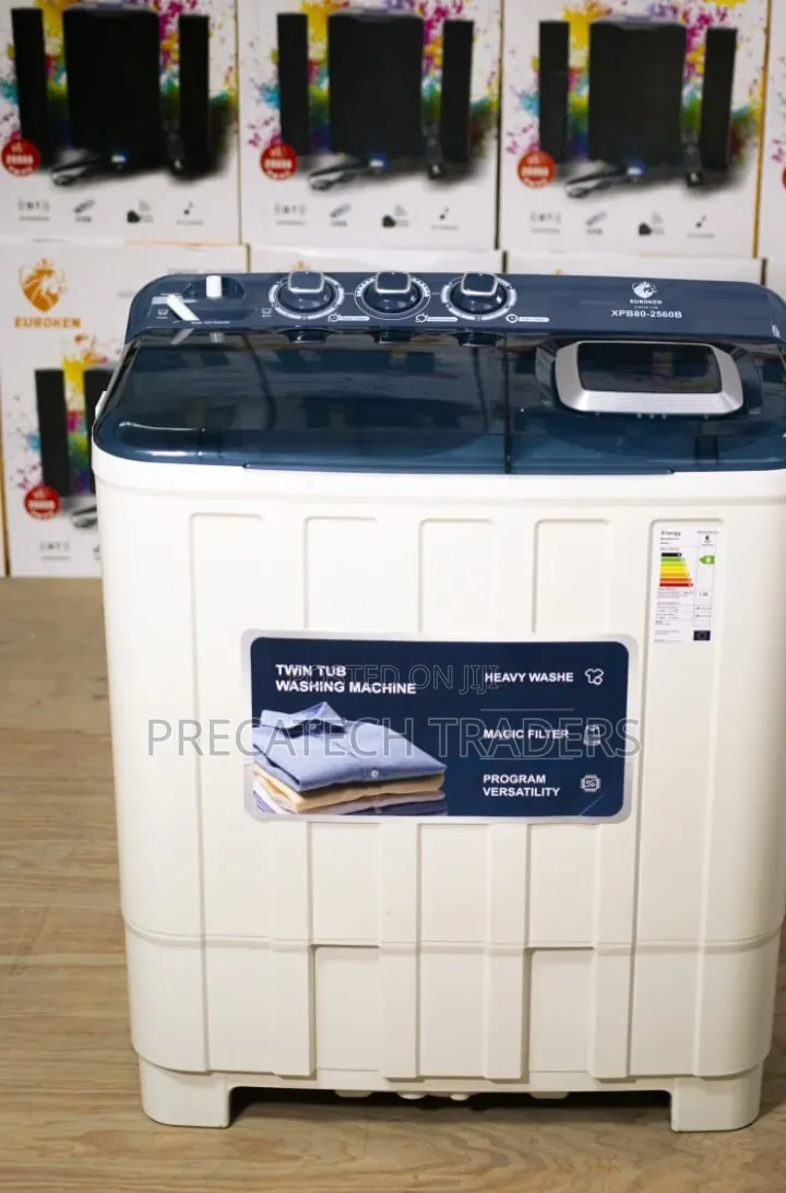 Euroken 8KG Twin Tub Washing Machine