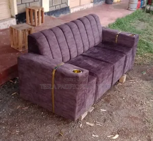 Modern Fully Upholstered 3-Seater sofa.delivery Free