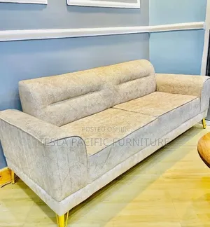 Modern Fully Upholstered 3-Seater sofa.delivery Free
