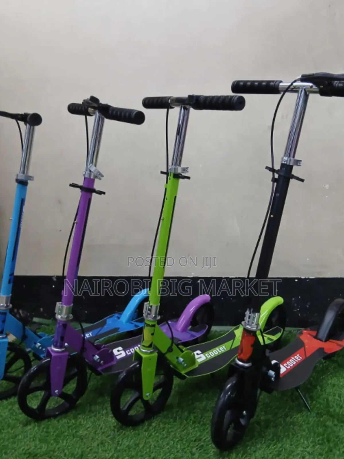 Foldable Metallic Scooters