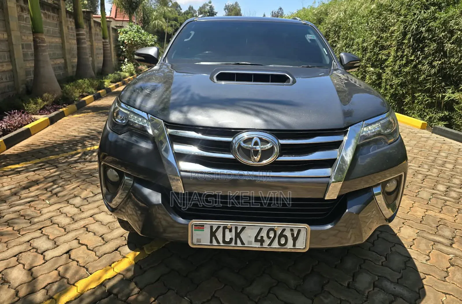 Toyota Fortuner 3.0 D Turbo AWD 2016 Gray