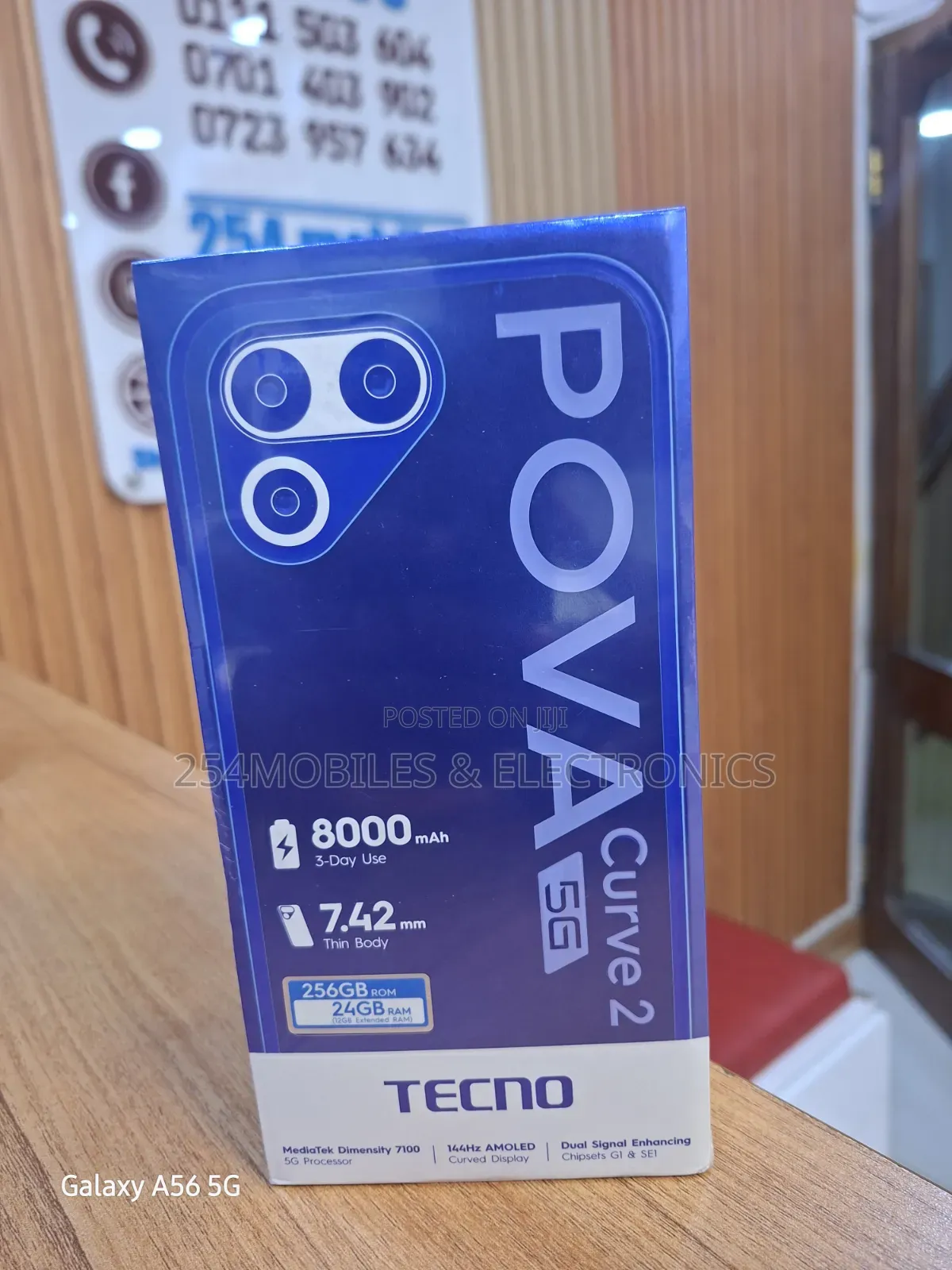 New Tecno Pova Curve 2 256 GB Graphite