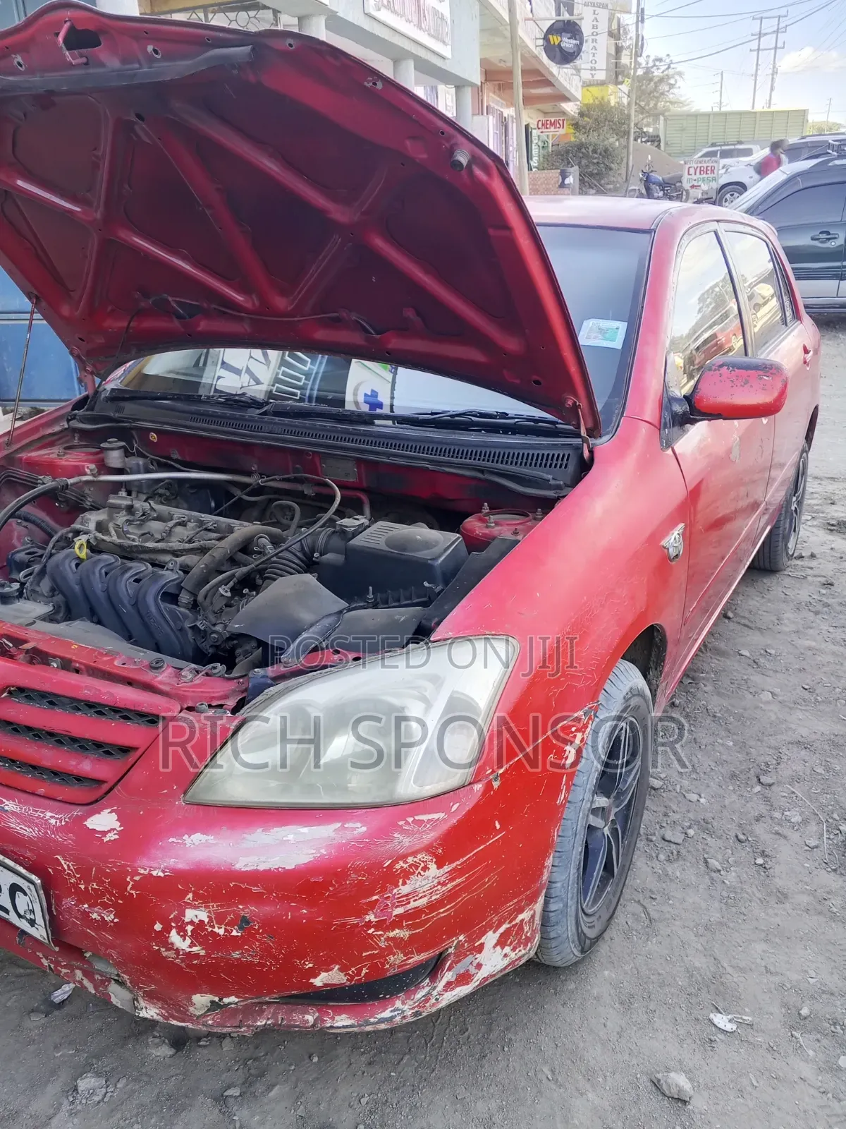 Toyota Corolla RunX 2003 Red