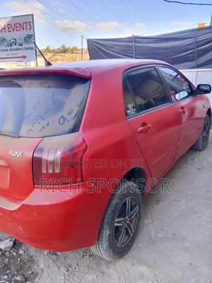 Toyota Corolla RunX 2003 Red