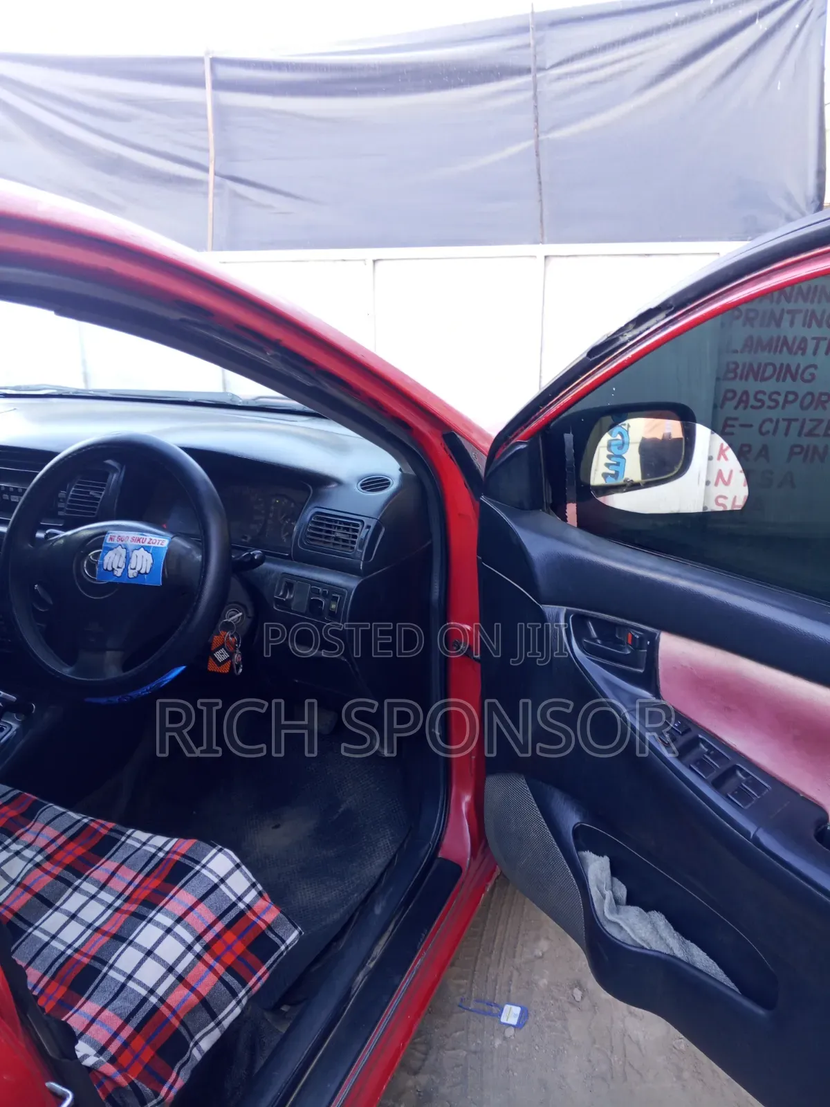 Toyota Corolla RunX 2003 Red