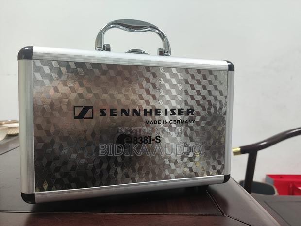 Sennheiser E 838 II-S Professional Dynamic Cardioid Vocal Microphone K