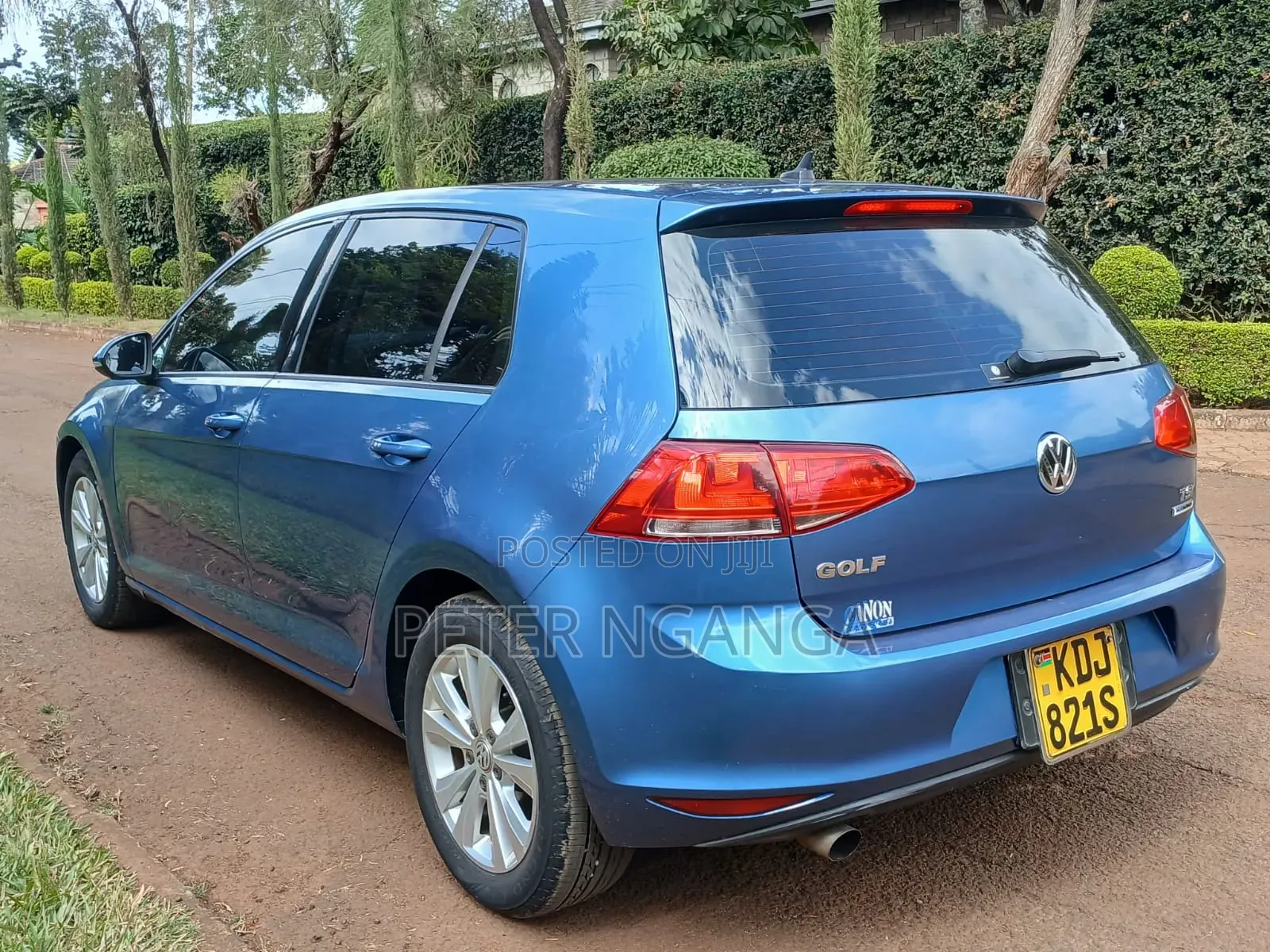 Volkswagen Golf 2015 Blue