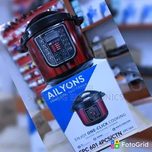 Ailyons 6-Litre Digital Pressure Cooker – Fast & Easy Cooking