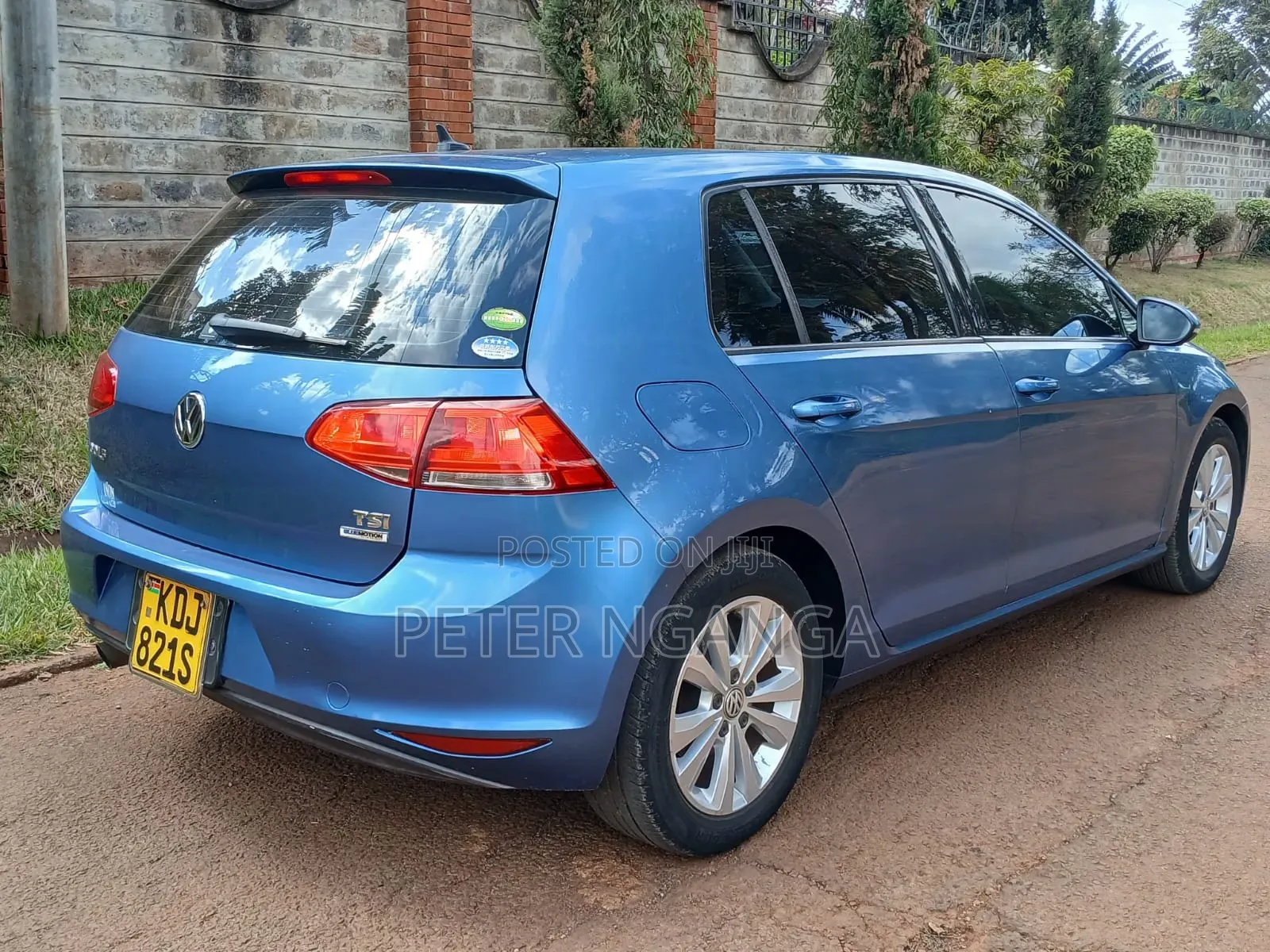 Volkswagen Golf 2015 Blue