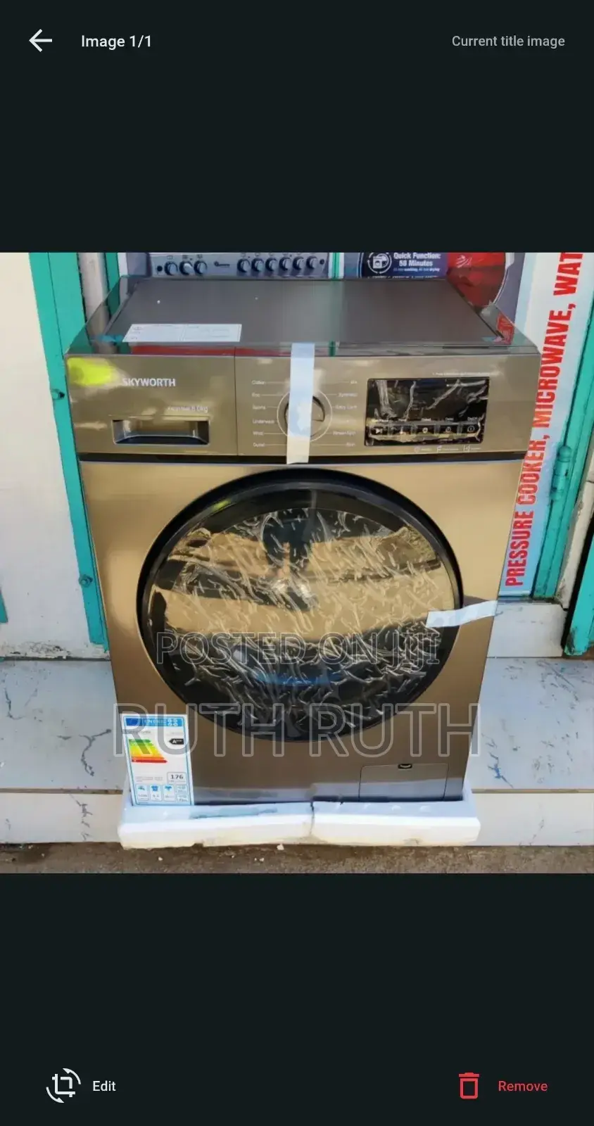 Skyworth 8kgs Washing Machine